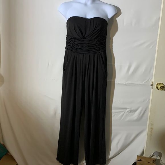 Womens Stitch Between strapless romper black size 2X excellent condition… - Picture 1 of 9